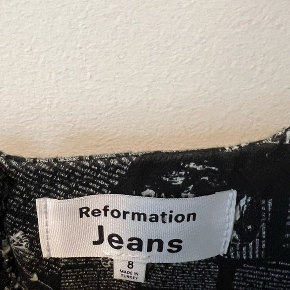 Reformation Raya Naked Lunch Denim Bustier Top - Picture 6 of 10